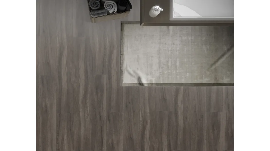 Pavimento Evolution Eko Dark Rovere Terra di Virag