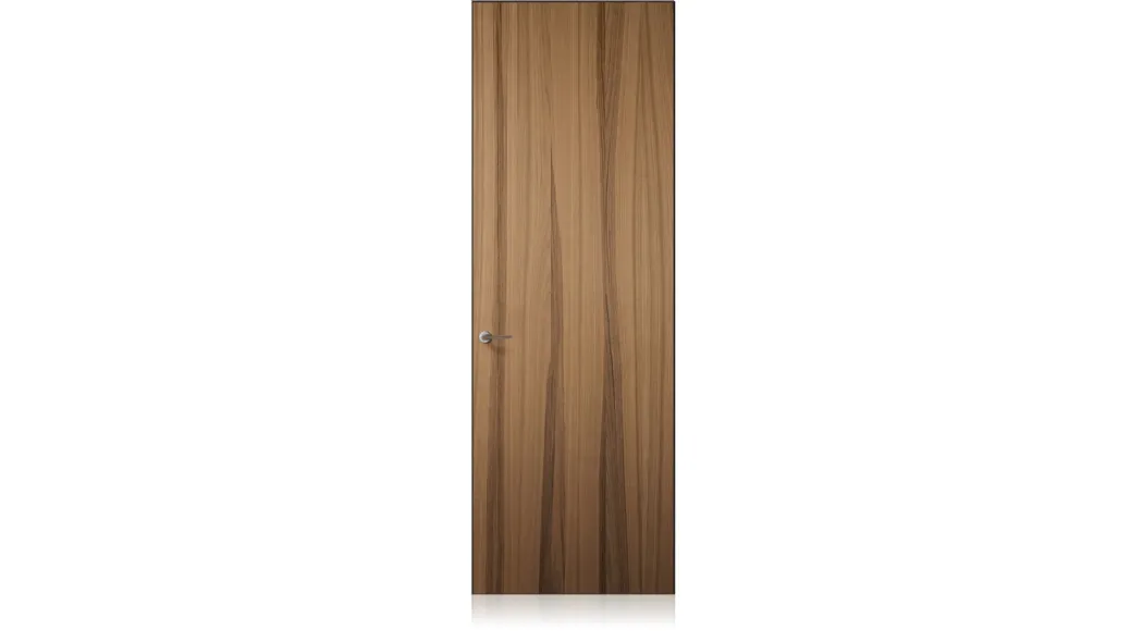 Porta per interni Exitlyne Zero in legno finitura Noce natural touch di Ferrero Legno