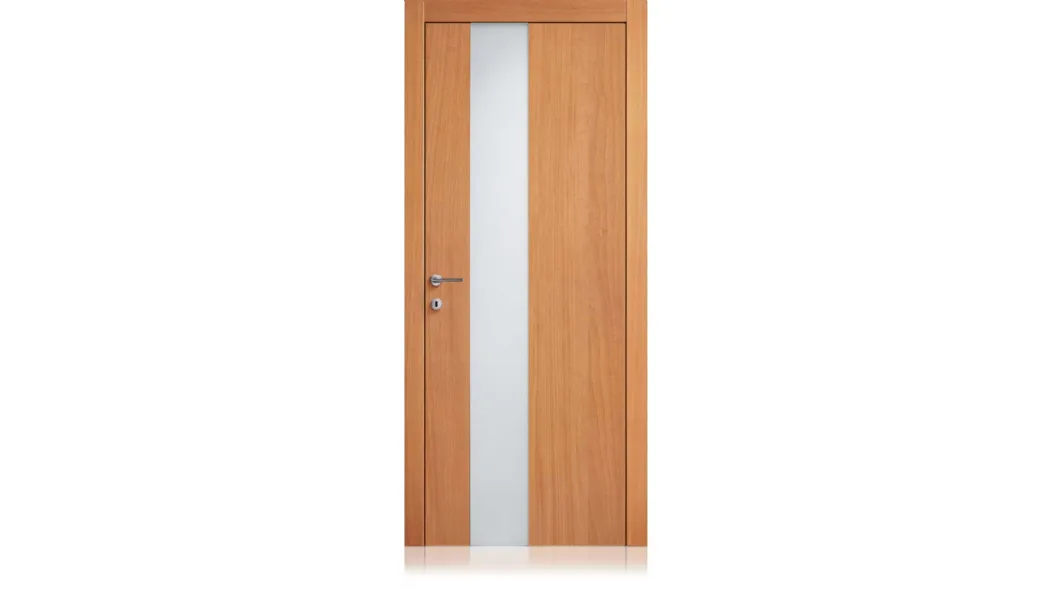 Porta per interni Nova in legno con vetro di Ferrero Legno