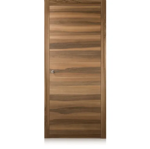 Porta per interni Exit in legno finitura Noce natural touch di Ferrero Legno